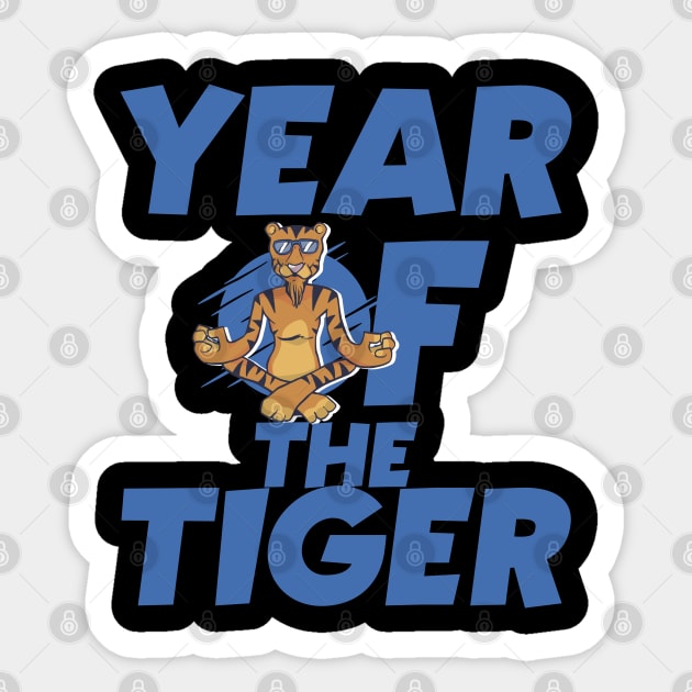 Year Of The Tiger Chinese New Year 2022 Sticker by TheAparrelPub
